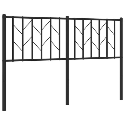 Testiera di Ricambio in Metallo Nero 135 cm
