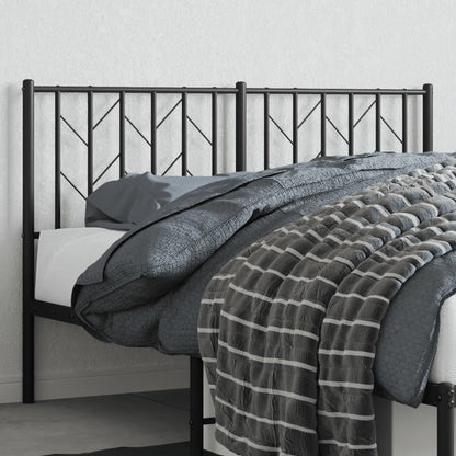 Testiera di Ricambio in Metallo Nero 135 cm