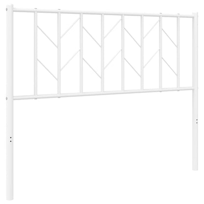 Testiera di Ricambio in Metallo Bianco 107 cm