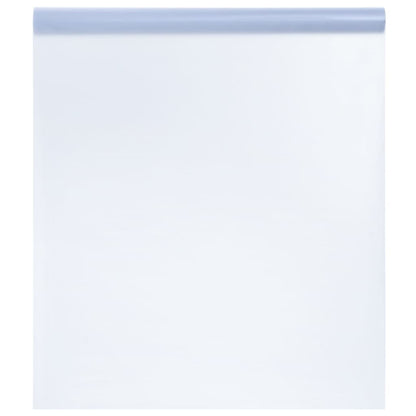 Pellicole Statiche Smerigliate Grigie Trasparenti 5pz in PVC