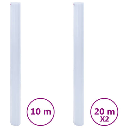 Pellicole Statiche Smerigliate Grigie Trasparenti 3pz in PVC