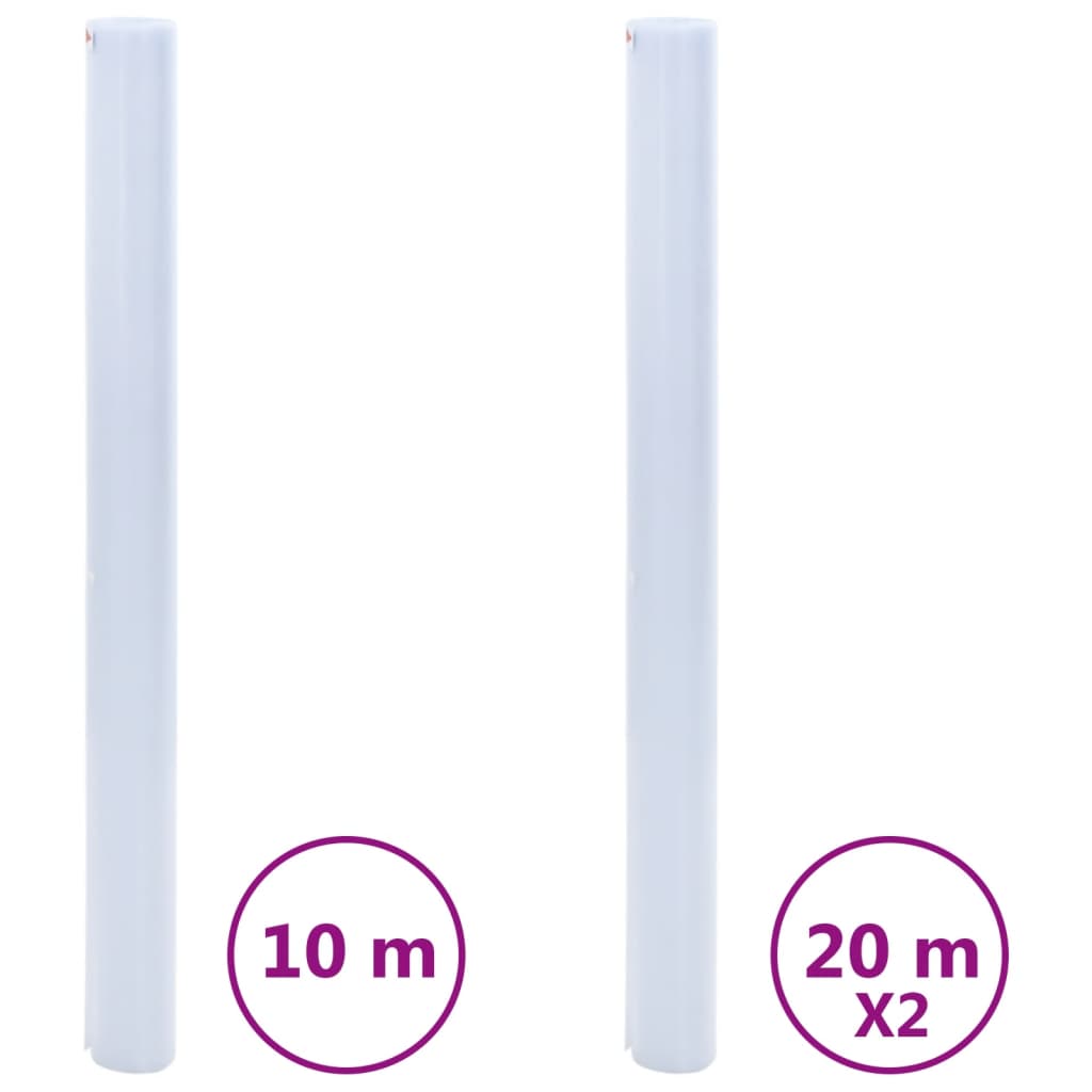 Pellicole Statiche Smerigliate Grigie Trasparenti 3pz in PVC