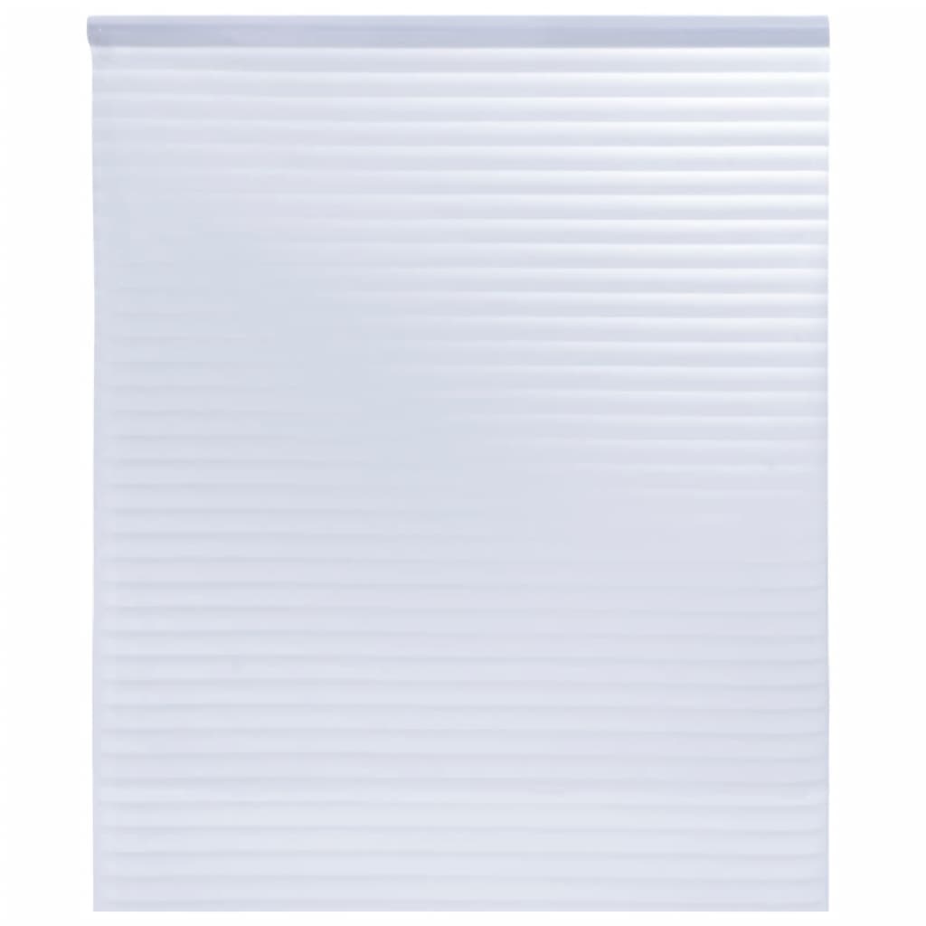 Pellicole per Finestre Smerigliate 2pz Motivo Tende in PVC