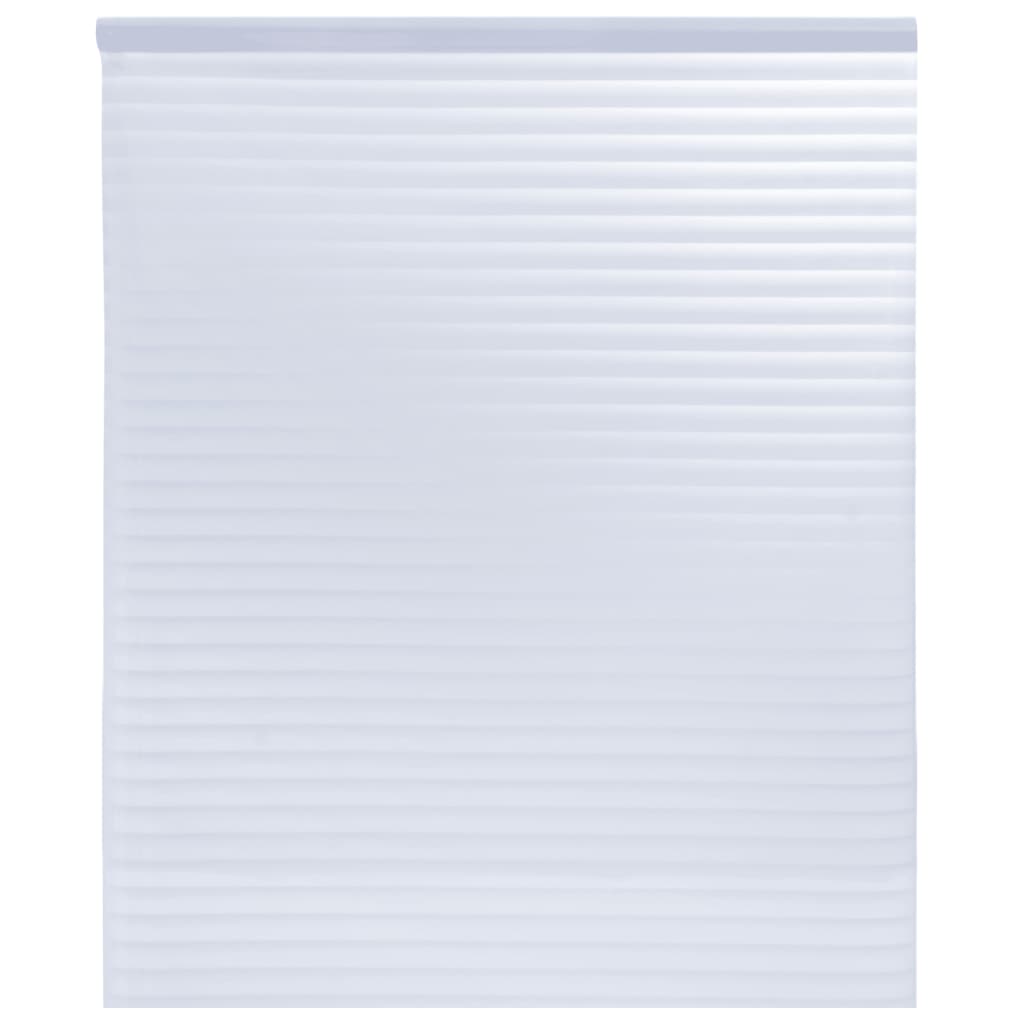 Pellicole per Finestre Smerigliate 4pz Motivo Tende in PVC