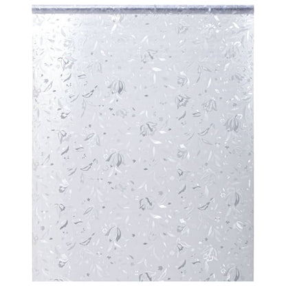 Pellicole per Finestre Smerigliate 2pz Motivo Fiori in PVC