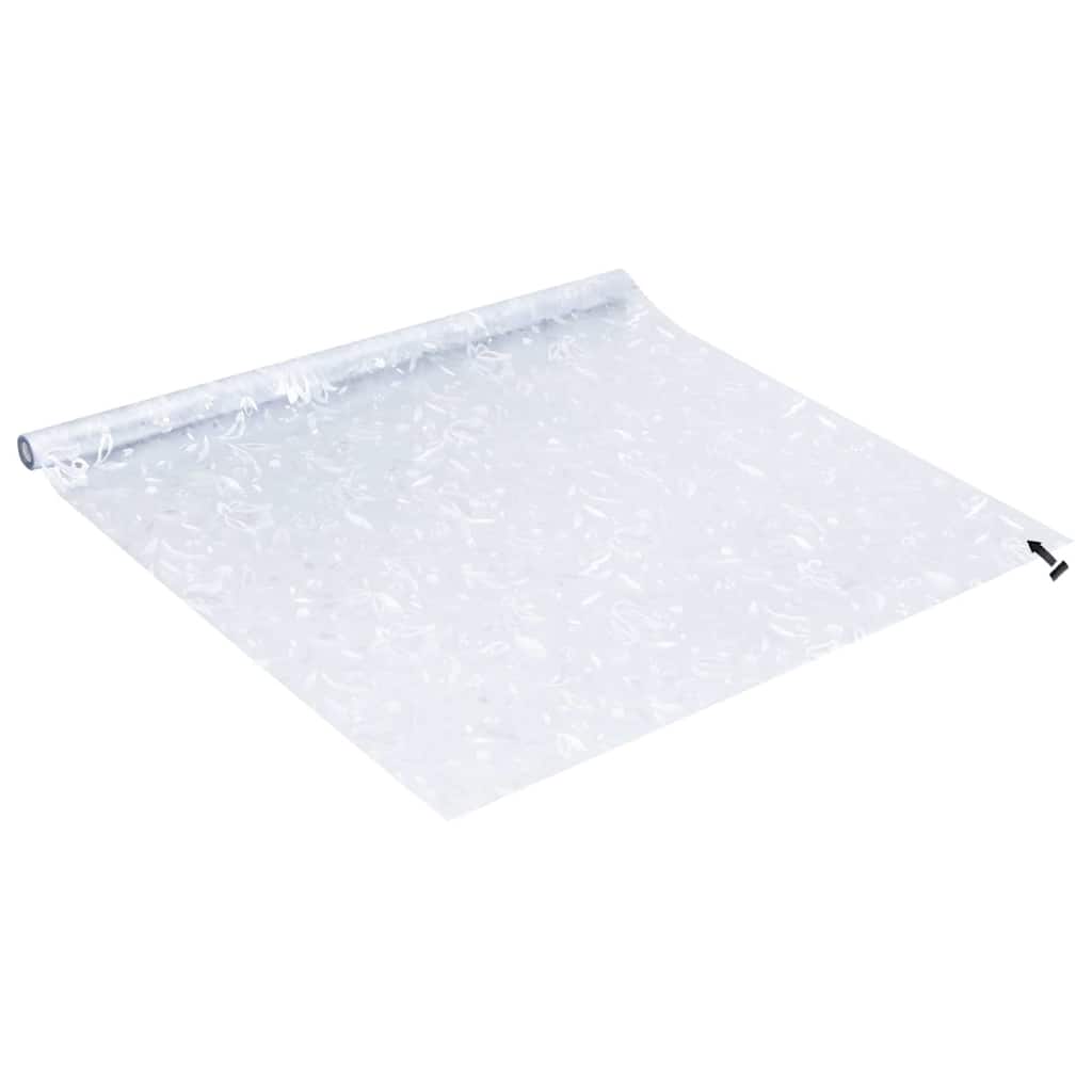 Pellicole per Finestre Smerigliate 2pz Motivo Fiore in PVC