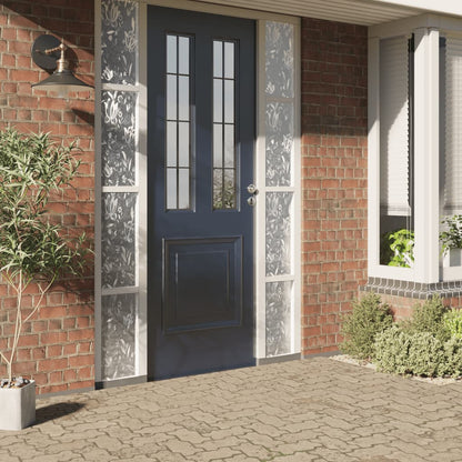 Pellicole per Finestre Smerigliate 4pz Motivo Fiori in PVC