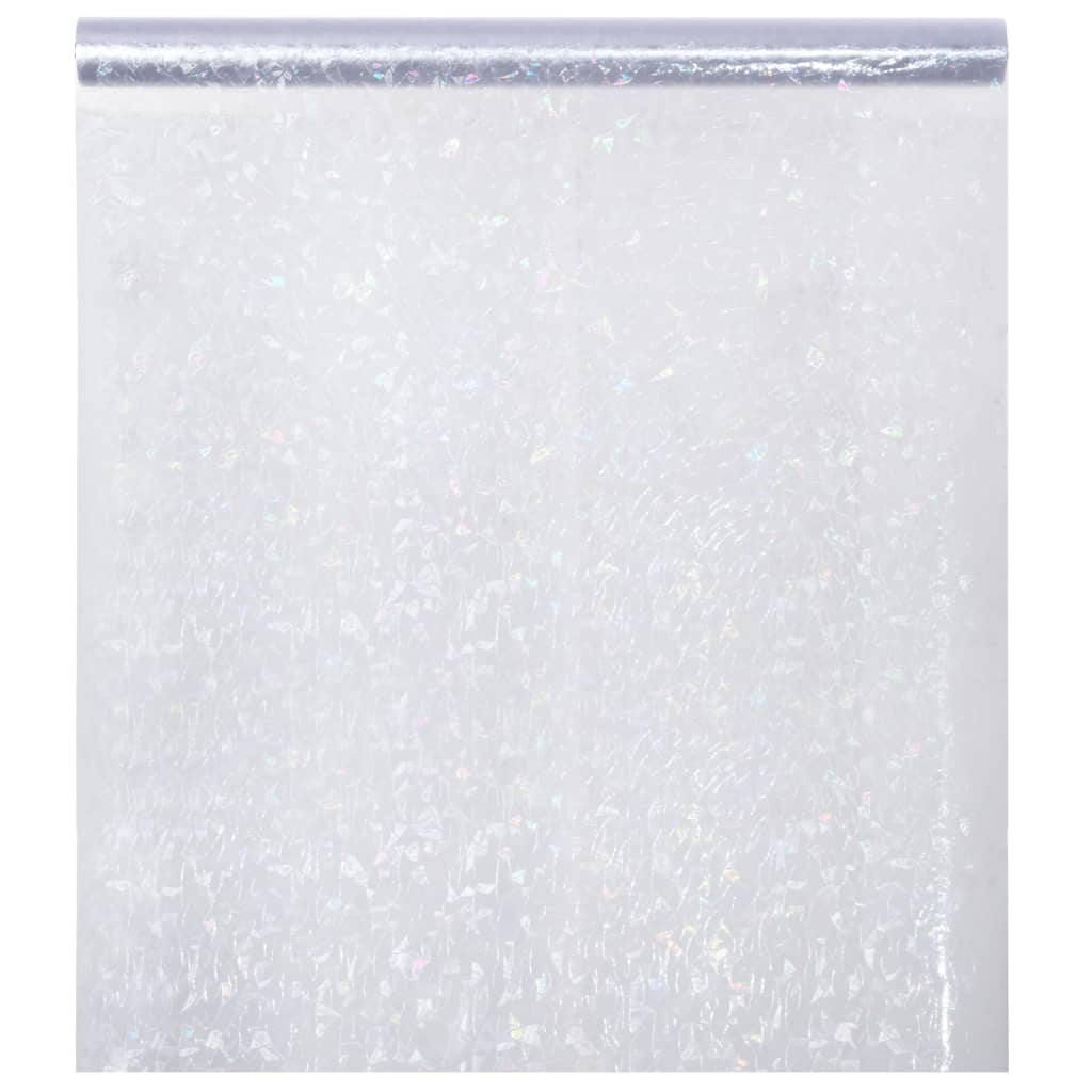 Pellicole per Finestre Smerigliate 3pz Motivo Arcobaleno 3D PVC