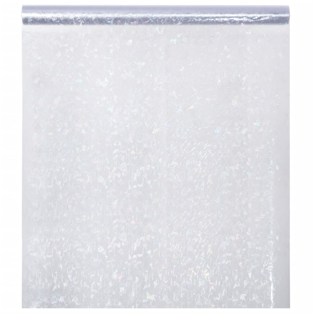 Pellicole per Finestre Smerigliate 5pz Motivo Arcobaleno in PVC