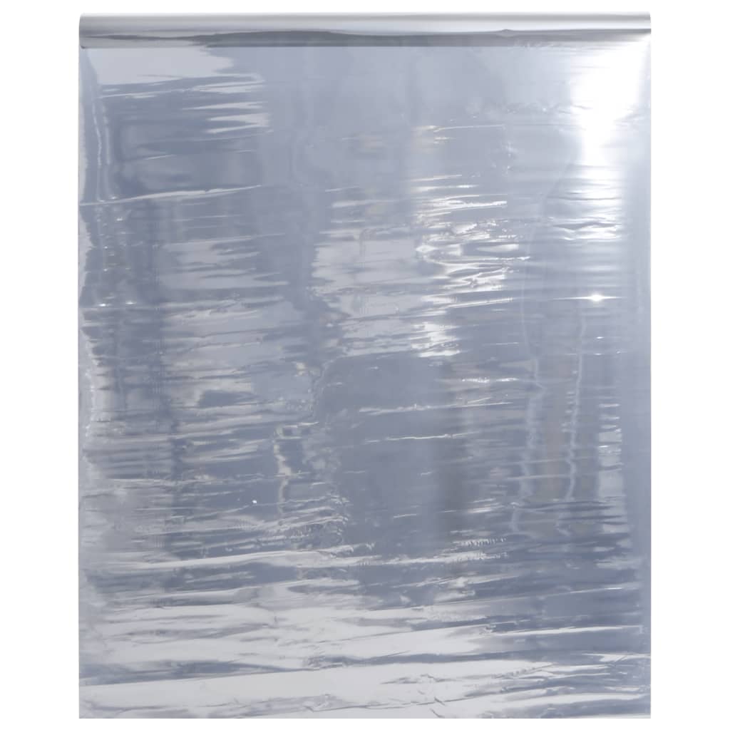 Pellicole Solari Statiche 3pz Effetto Riflettente Argento PVC