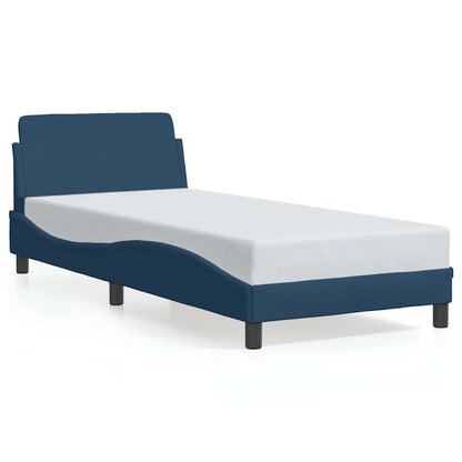 Giroletto con Testiera Dover Blu 80x200 cm Tessuto