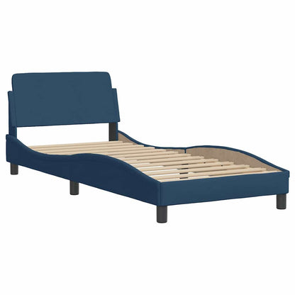 Giroletto con Testiera Dover Blu 80x200 cm Tessuto