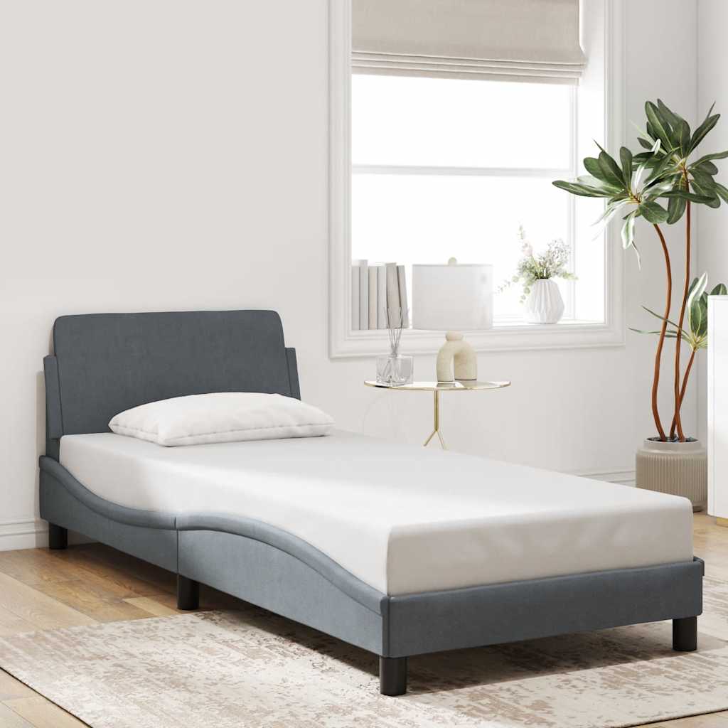 Giroletto Dover Grigio Scuro 80x200 cm Velluto