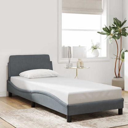 Giroletto Dover Grigio Scuro 80x200 cm Velluto