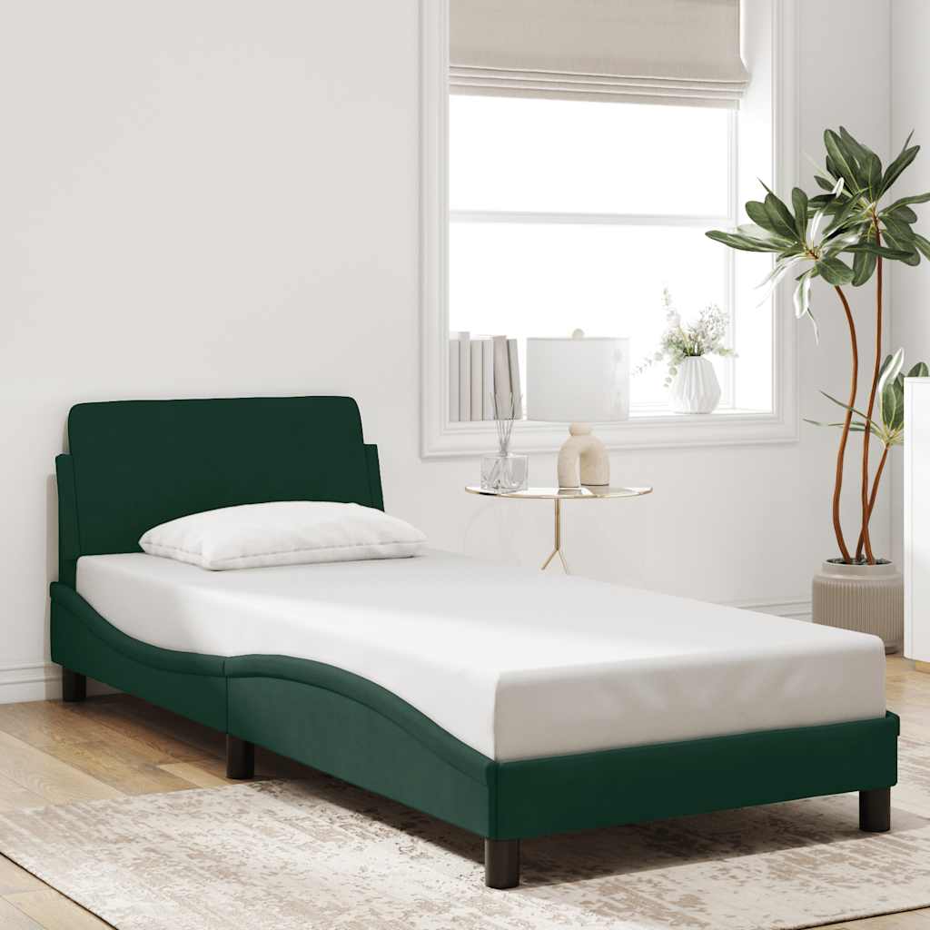 Giroletto Dover Verde Scuro 80x200 cm in Velluto