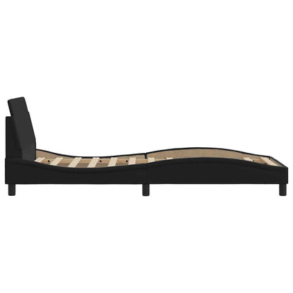 Giroletto Dover Nero 80x200 cm in Similpelle