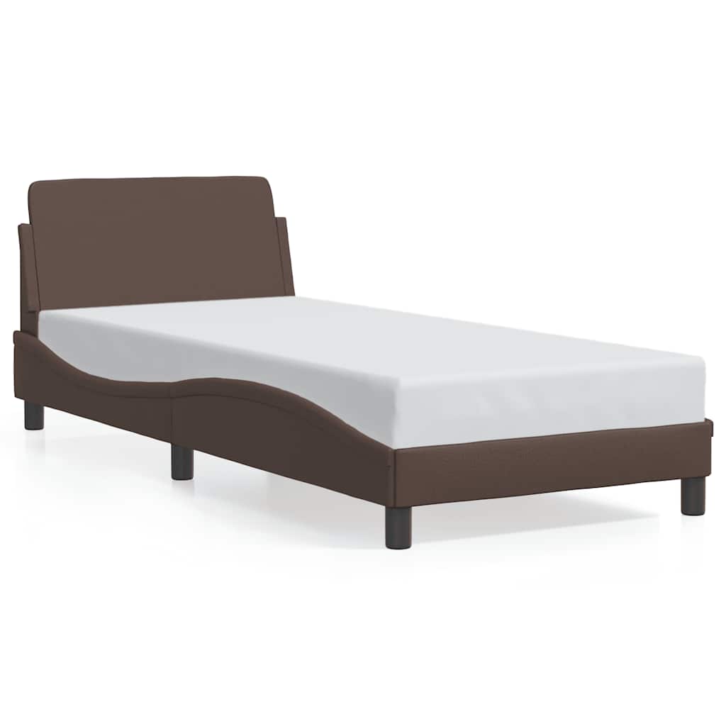 Giroletto Dover Marrone 80x200 cm in Similpelle