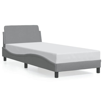 Giroletto Dover Grigio Chiaro 90x190 cm Tessuto