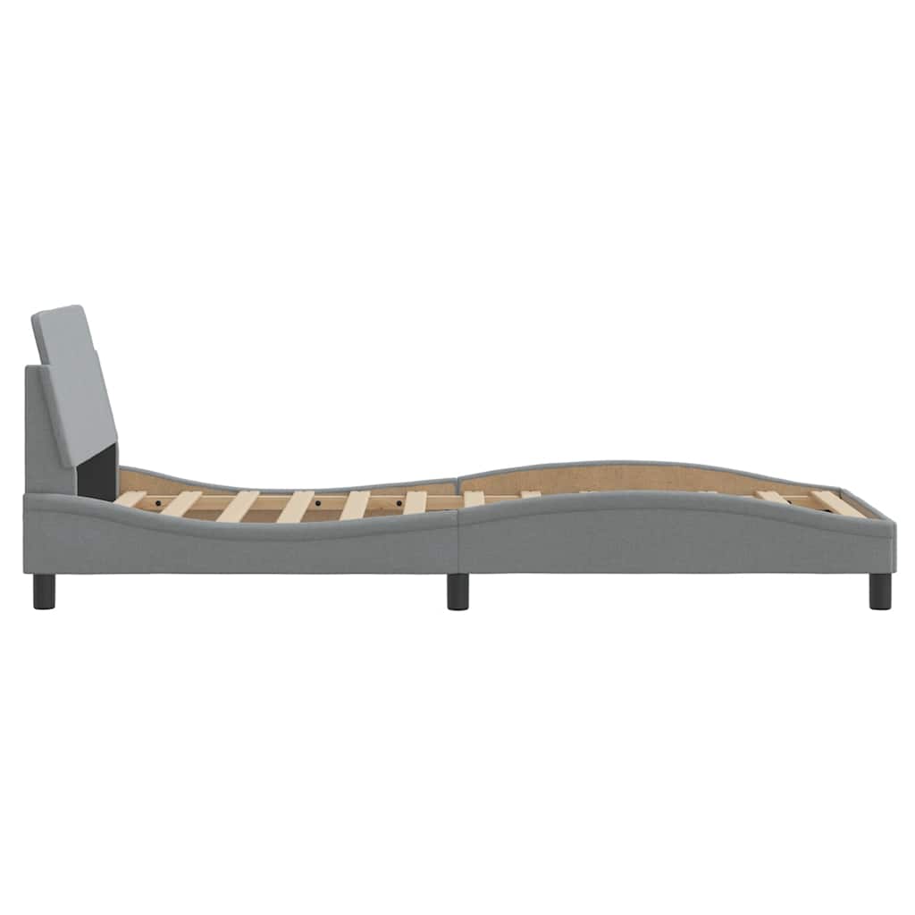 Giroletto Dover Grigio Chiaro 90x190 cm Tessuto