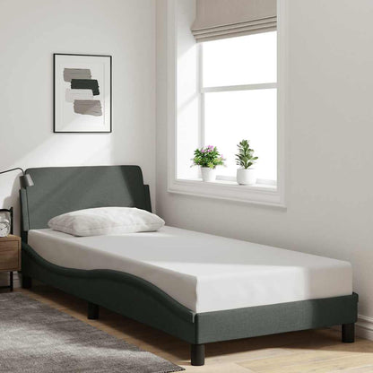Giroletto Dover Grigio Scuro 90x190 cm Tessuto