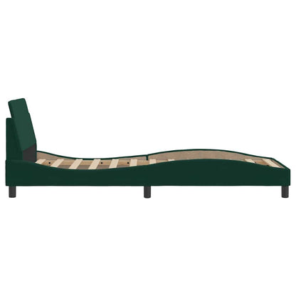 Giroletto Dover Verde Scuro 90x190 cm in Velluto