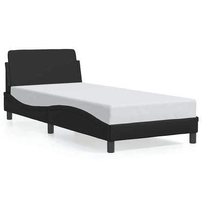 Giroletto Dover Nero 90x190 cm in Similpelle