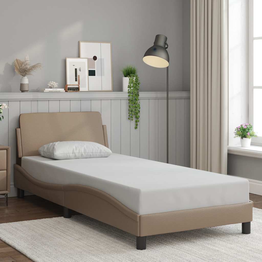 Giroletto Dover Cappuccino 90x190 cm in Similpelle