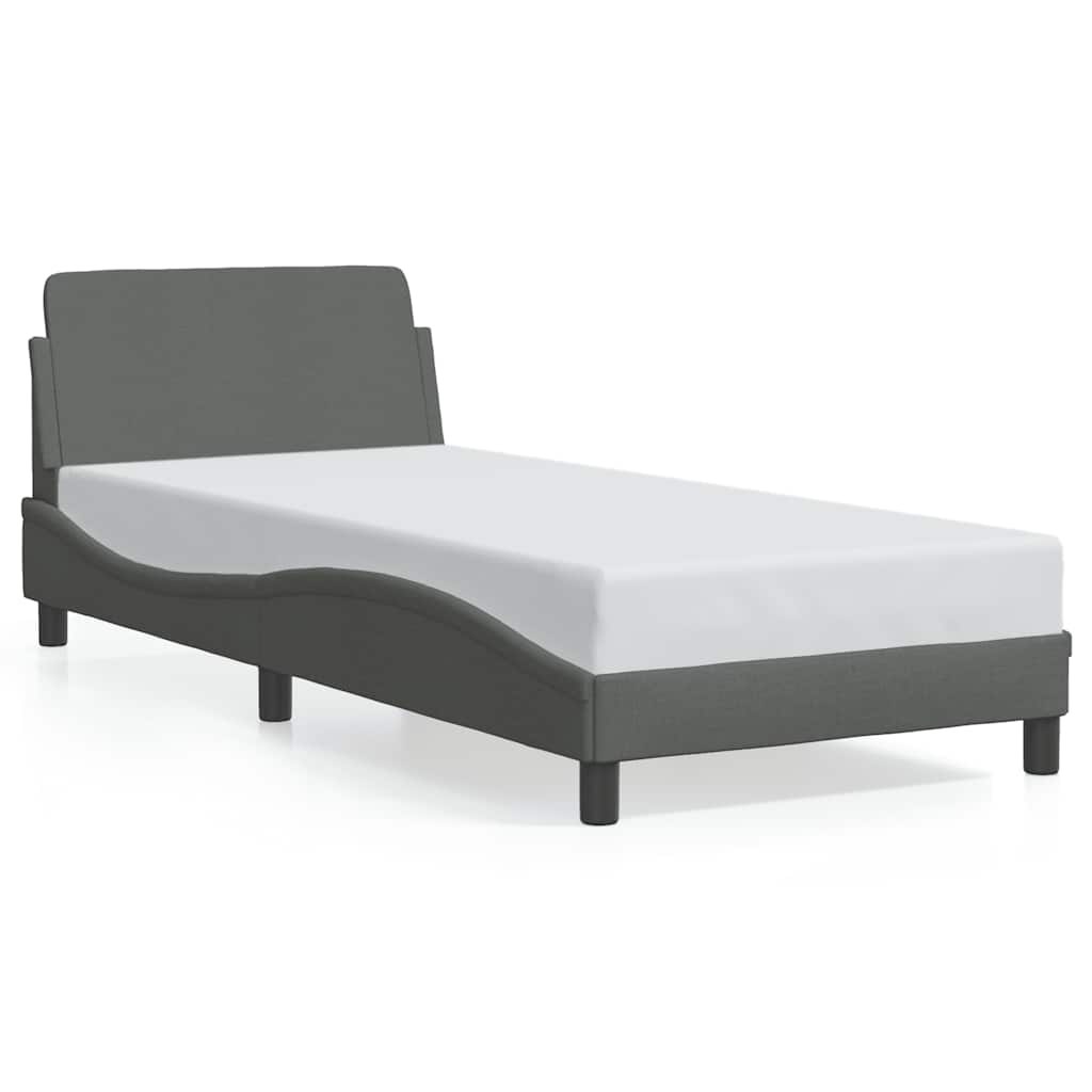Giroletto Dover Grigio Scuro 90x200 cm Tessuto