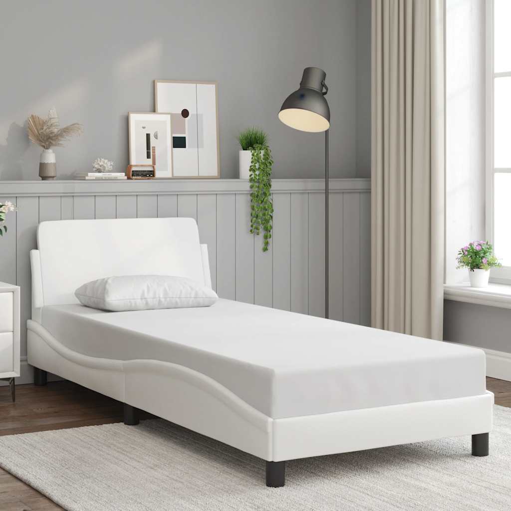 Giroletto Dover Bianco 90x200 cm in Similpelle