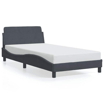 Giroletto Dover Grigio Scuro 100x200 cm Velluto