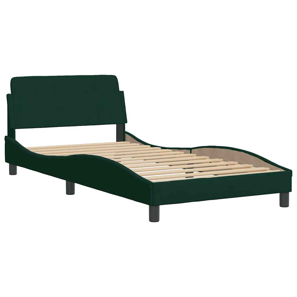 Giroletto Dover Verde Scuro 100x200 cm in Velluto