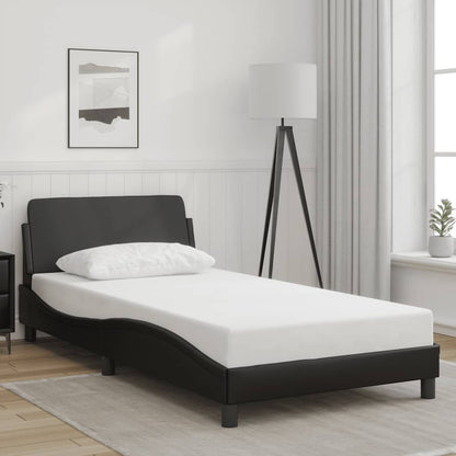 Giroletto Dover Nero 100x200 cm in Similpelle