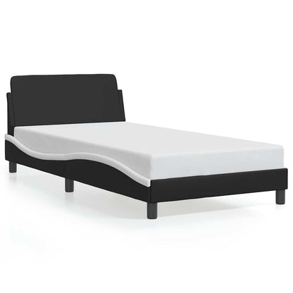 Giroletto Dover Nero e Bianco 100x200 cm in Similpelle