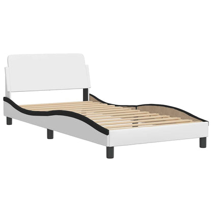 Giroletto Dover Nero e Bianco 100x200 cm in Similpelle