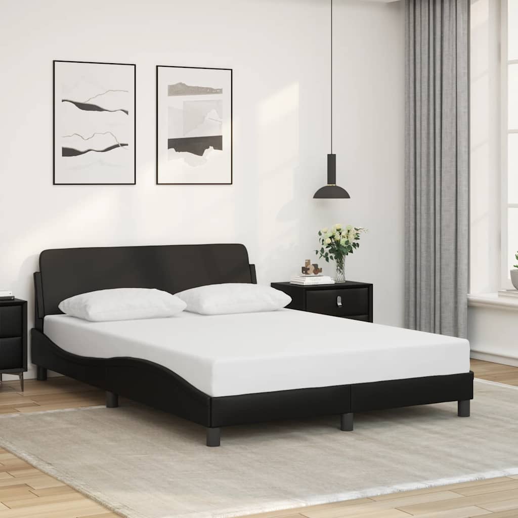 Giroletto Dover Nero 120x200 cm in Similpelle