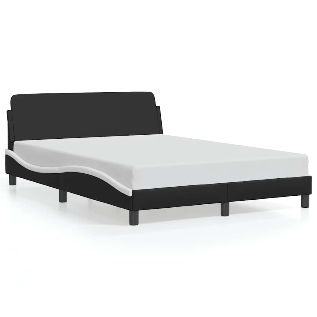 Giroletto Dover Nero e Bianco 120x200 cm in Similpelle