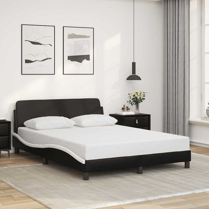 Giroletto Dover Nero e Bianco 120x200 cm in Similpelle