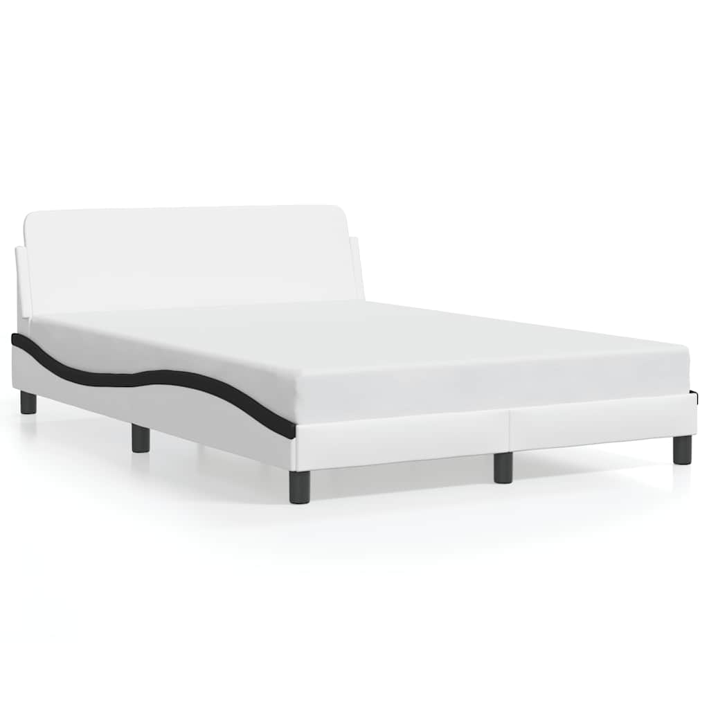 Giroletto Dover Nero e Bianco 120x200 cm in Similpelle