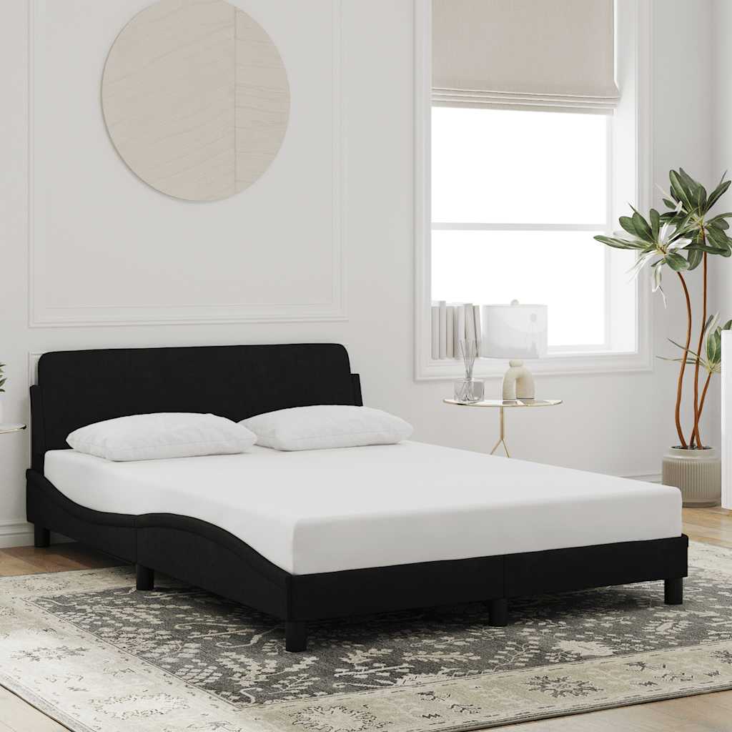 Giroletto Dover Nero 140x190 cm in Velluto