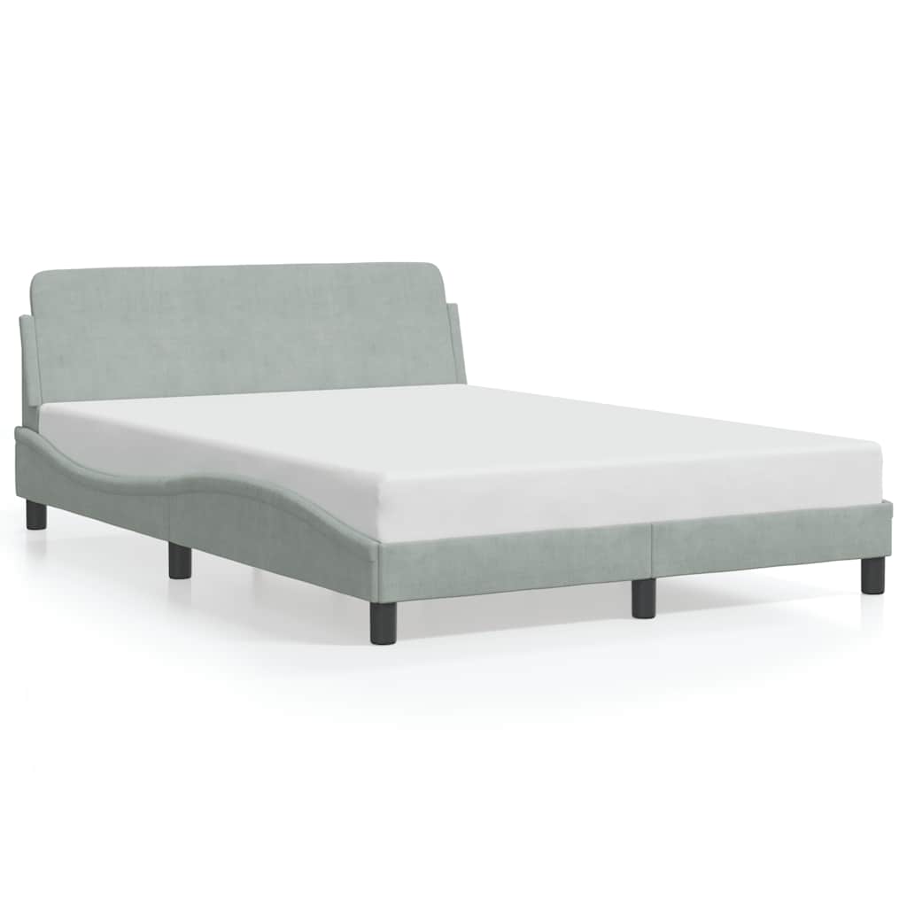 Giroletto Dover Grigio Chiaro 140x200 cm Velluto