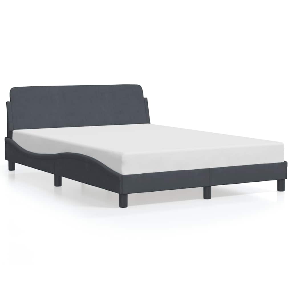 Giroletto Dover Grigio Scuro 140x200 cm Velluto