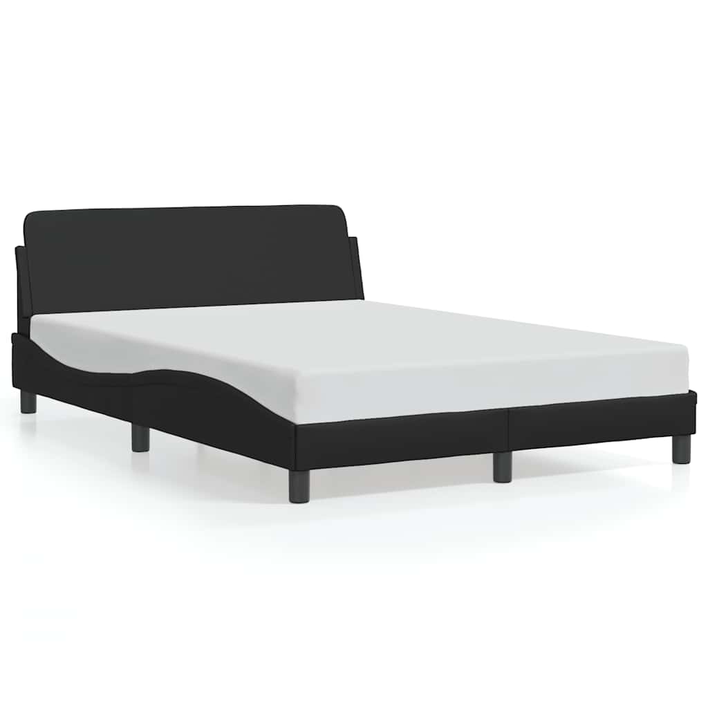 Giroletto Dover Nero 140x200 cm in Similpelle