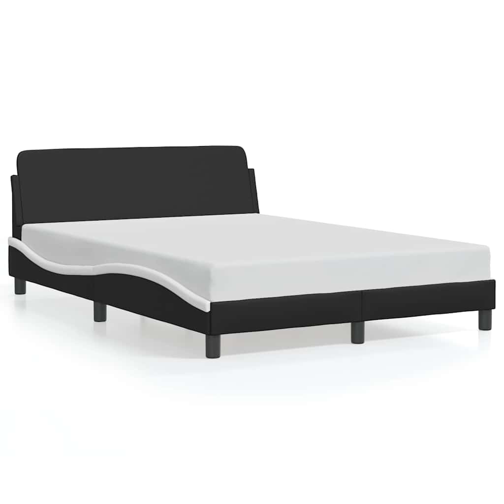 Giroletto Dover Nero e Bianco 140x200 cm in Similpelle
