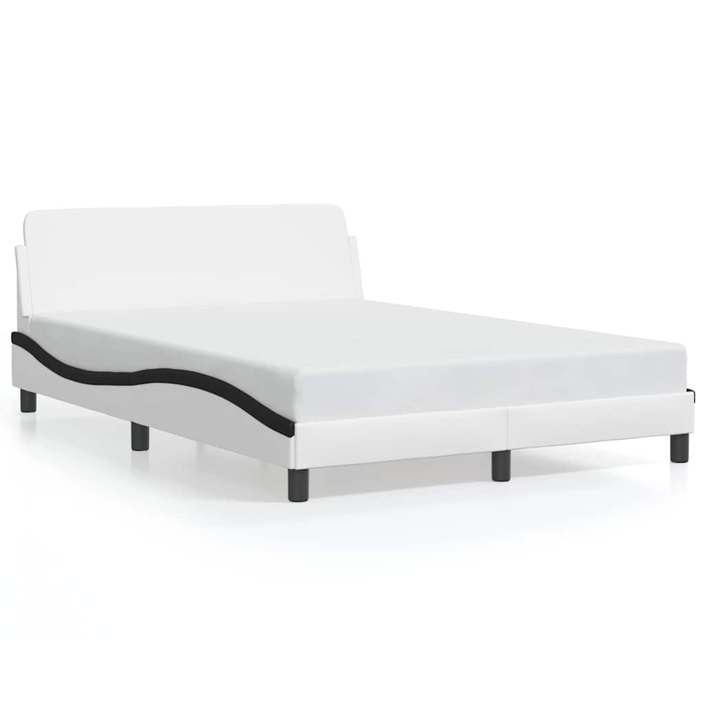 Giroletto Dover Nero e Bianco 140x200 cm in Similpelle