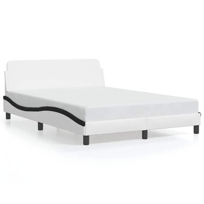 Giroletto Dover Nero e Bianco 140x200 cm in Similpelle