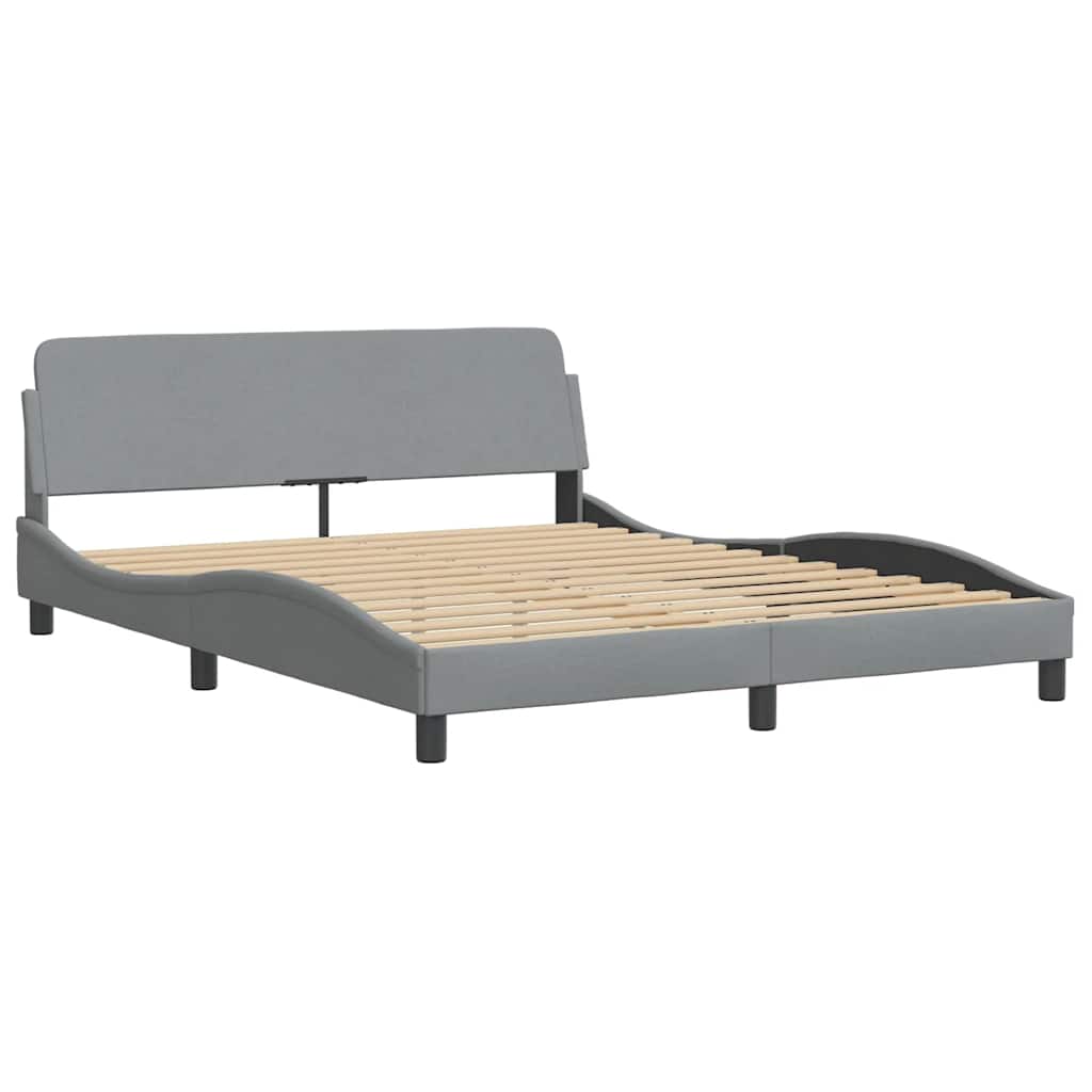 Giroletto Dover Grigio Chiaro 160x200 cm Tessuto
