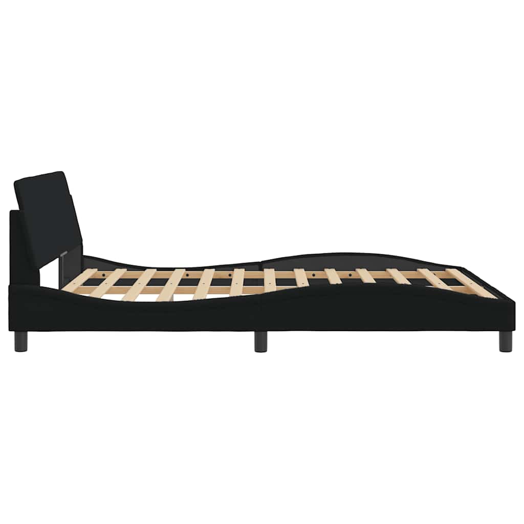 Giroletto Dover Nero 160x200 cm in Tessuto