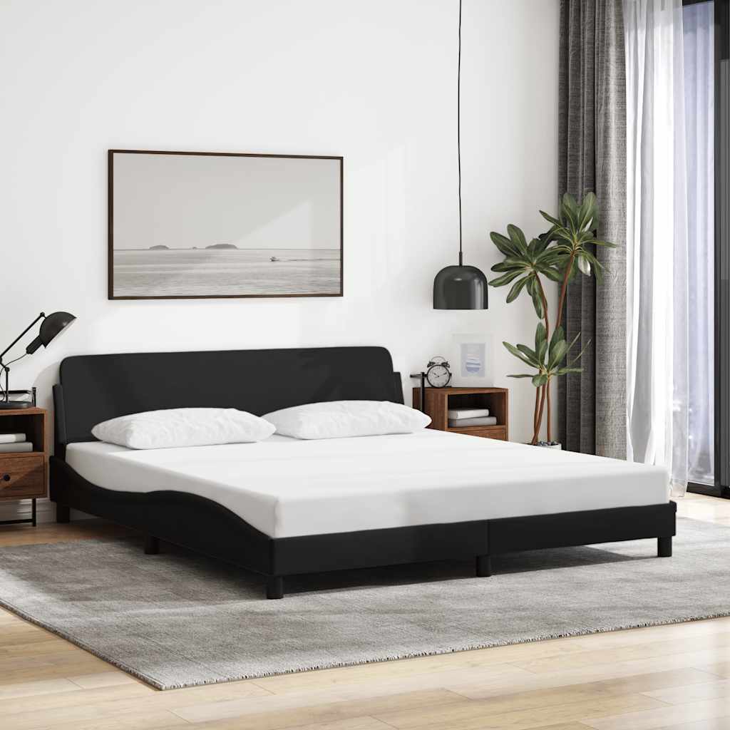 Giroletto Dover Nero 160x200 cm in Tessuto