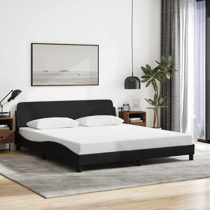 Giroletto Dover Nero 160x200 cm in Tessuto