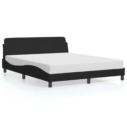 Giroletto Dover Nero 160x200 cm in Velluto